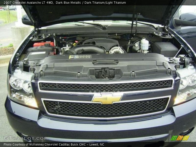 Dark Blue Metallic / Dark Titanium/Light Titanium 2007 Chevrolet Avalanche LT 4WD