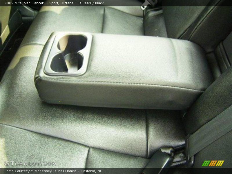 Octane Blue Pearl / Black 2009 Mitsubishi Lancer ES Sport