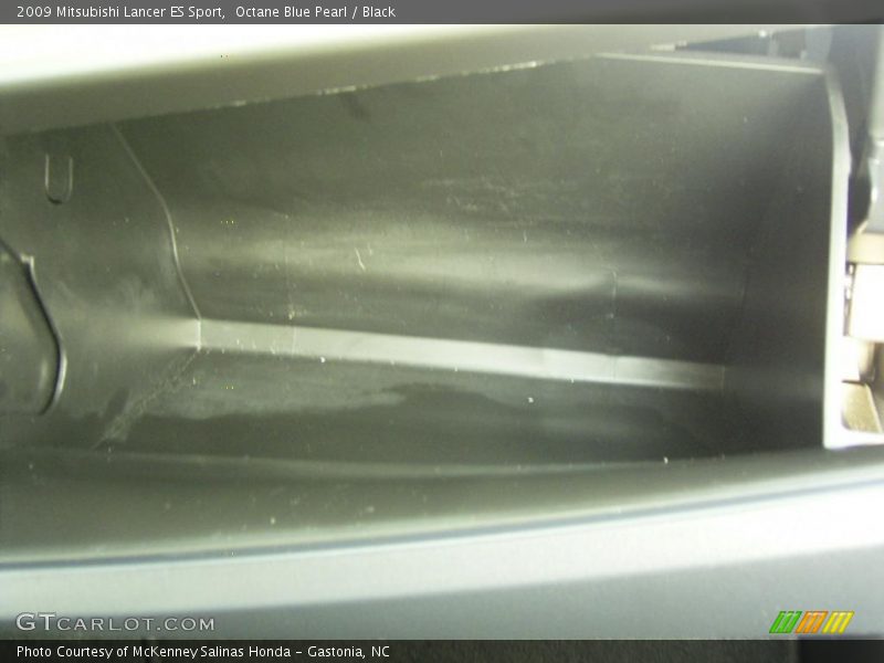 Octane Blue Pearl / Black 2009 Mitsubishi Lancer ES Sport