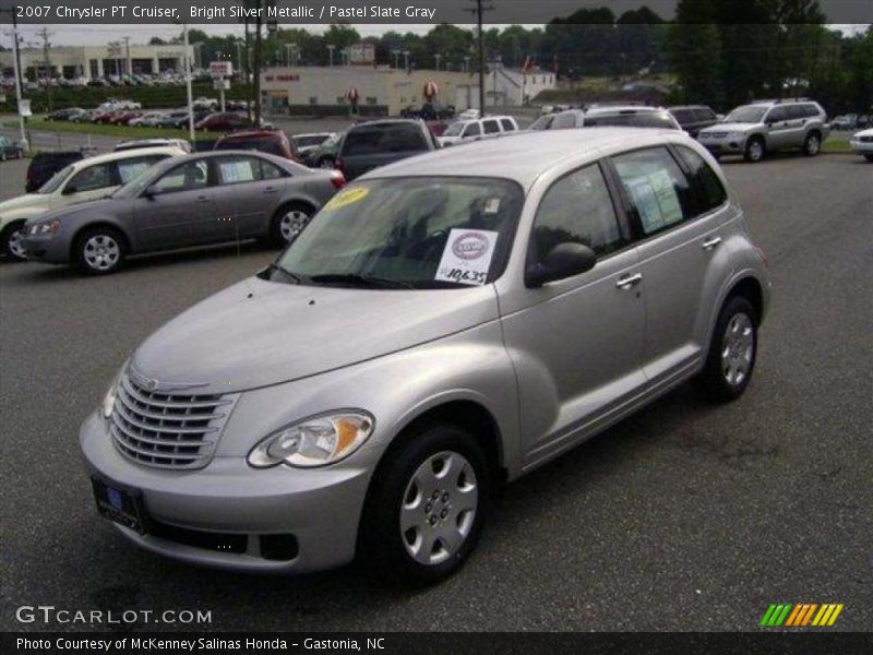 Bright Silver Metallic / Pastel Slate Gray 2007 Chrysler PT Cruiser