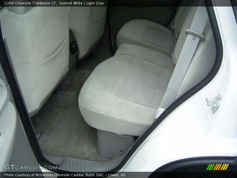 Summit White / Light Gray 2008 Chevrolet TrailBlazer LT