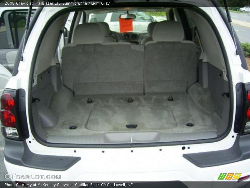 Summit White / Light Gray 2008 Chevrolet TrailBlazer LT