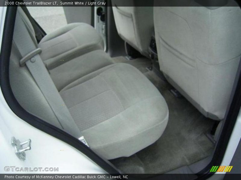 Summit White / Light Gray 2008 Chevrolet TrailBlazer LT