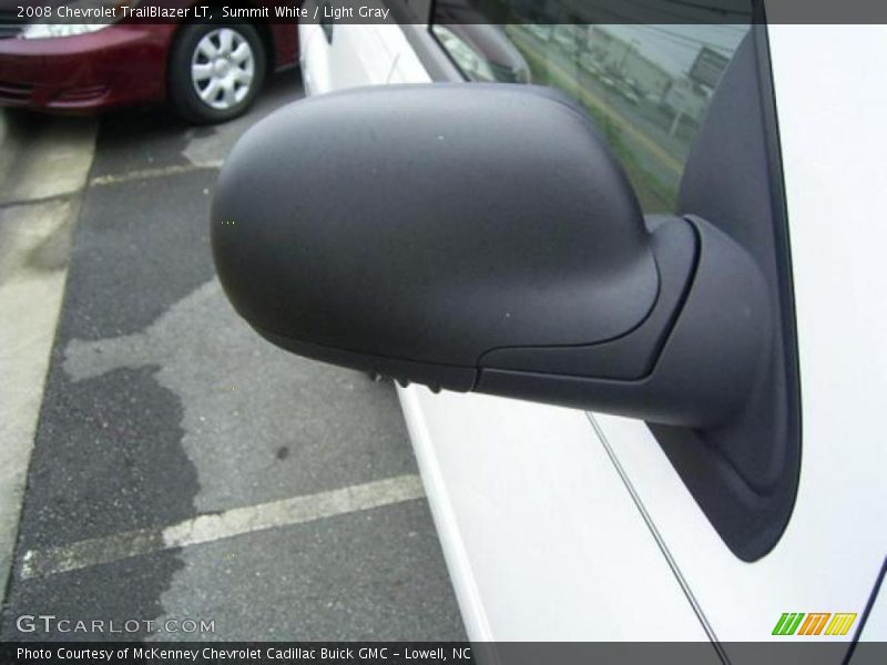 Summit White / Light Gray 2008 Chevrolet TrailBlazer LT