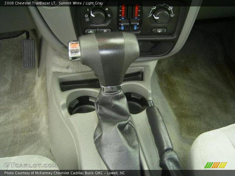 Summit White / Light Gray 2008 Chevrolet TrailBlazer LT