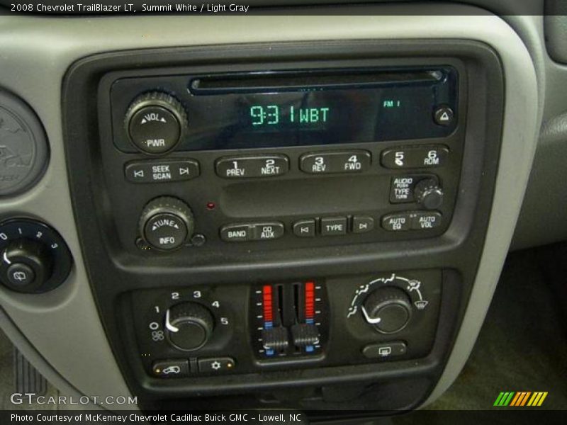 Summit White / Light Gray 2008 Chevrolet TrailBlazer LT