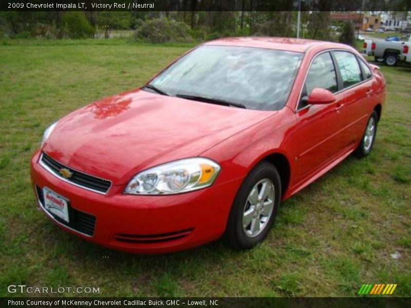 Victory Red / Neutral 2009 Chevrolet Impala LT