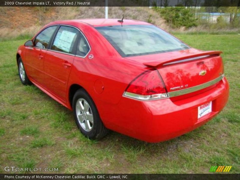Victory Red / Neutral 2009 Chevrolet Impala LT