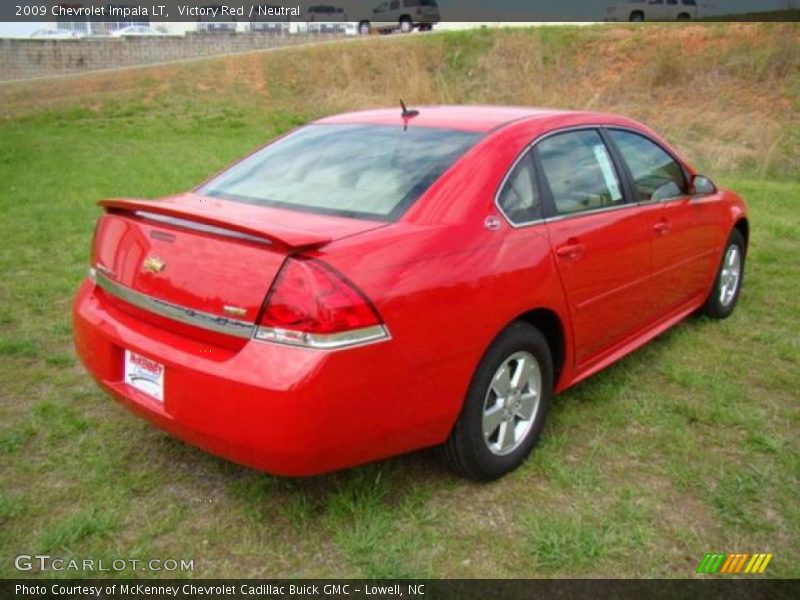 Victory Red / Neutral 2009 Chevrolet Impala LT
