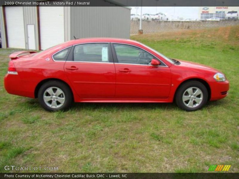 Victory Red / Neutral 2009 Chevrolet Impala LT