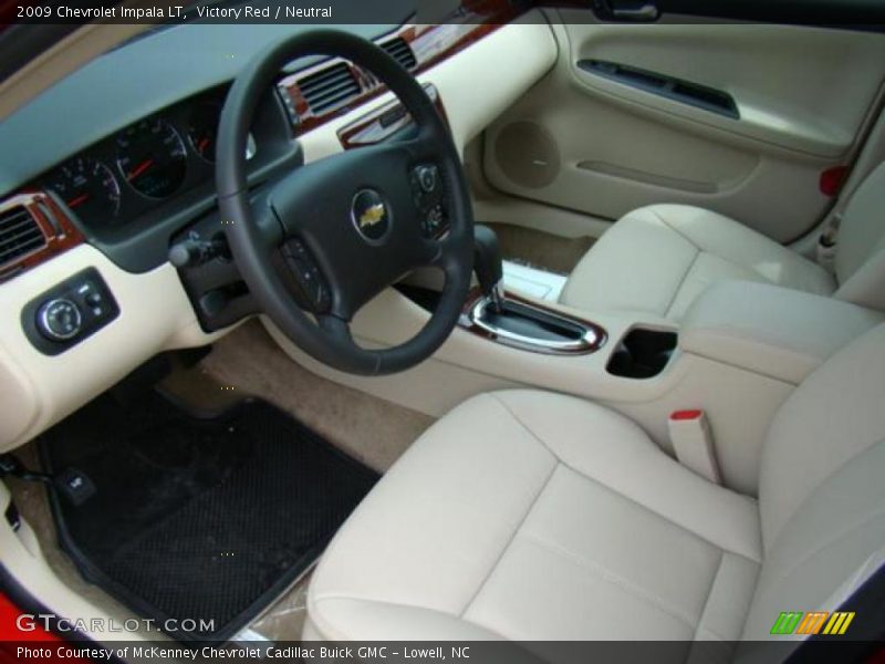 Victory Red / Neutral 2009 Chevrolet Impala LT
