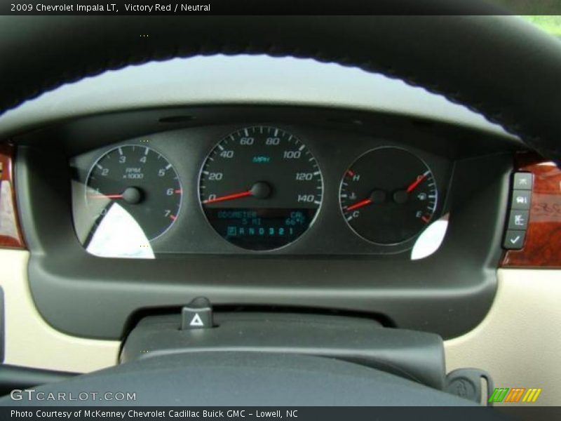 Victory Red / Neutral 2009 Chevrolet Impala LT