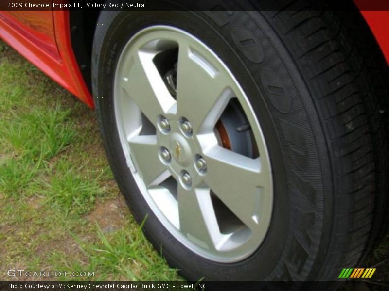 Victory Red / Neutral 2009 Chevrolet Impala LT