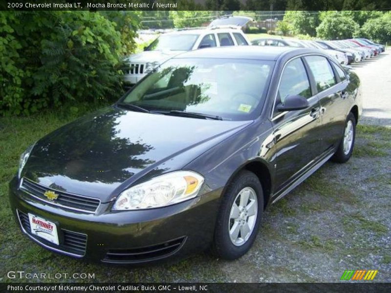 Mocha Bronze Metallic / Neutral 2009 Chevrolet Impala LT