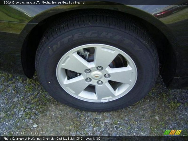 Mocha Bronze Metallic / Neutral 2009 Chevrolet Impala LT