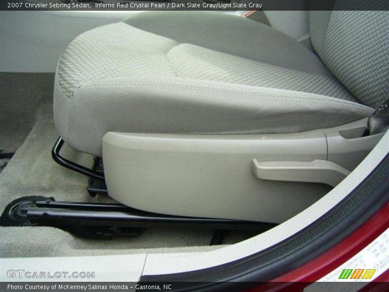 Inferno Red Crystal Pearl / Dark Slate Gray/Light Slate Gray 2007 Chrysler Sebring Sedan