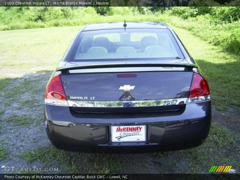 Mocha Bronze Metallic / Neutral 2009 Chevrolet Impala LT