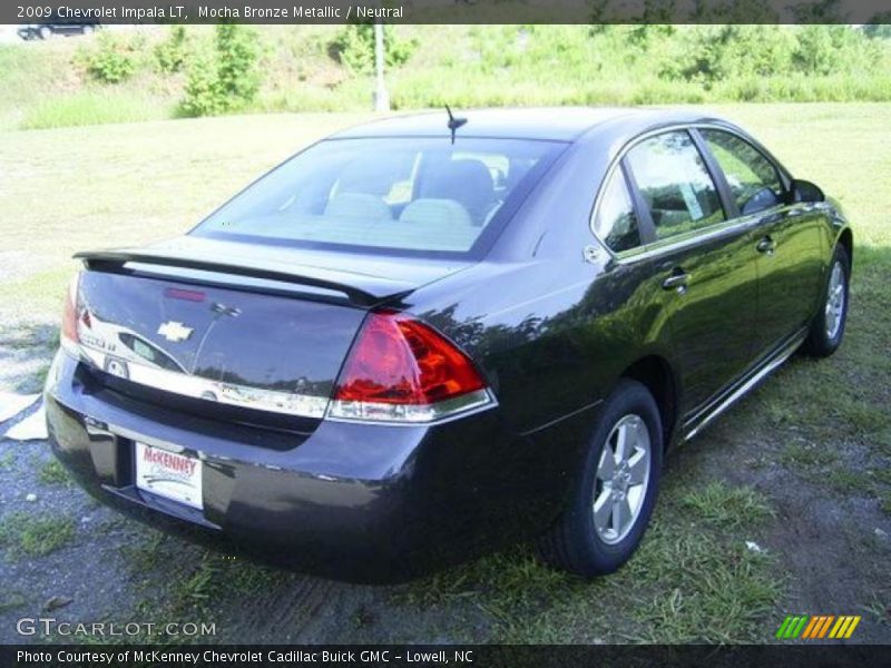 Mocha Bronze Metallic / Neutral 2009 Chevrolet Impala LT