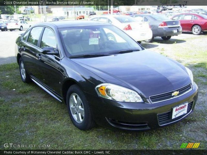 Mocha Bronze Metallic / Neutral 2009 Chevrolet Impala LT