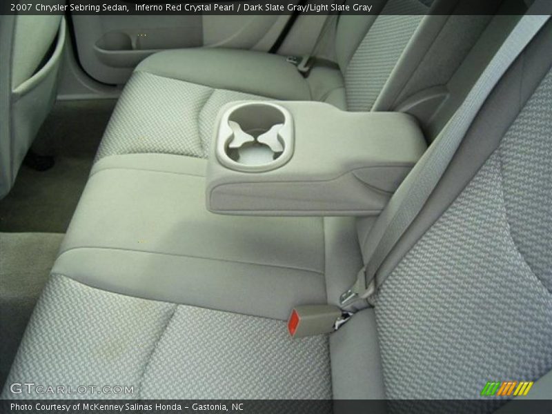 Inferno Red Crystal Pearl / Dark Slate Gray/Light Slate Gray 2007 Chrysler Sebring Sedan
