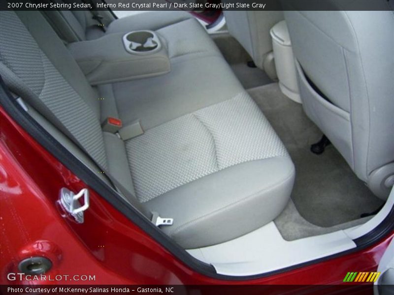 Inferno Red Crystal Pearl / Dark Slate Gray/Light Slate Gray 2007 Chrysler Sebring Sedan