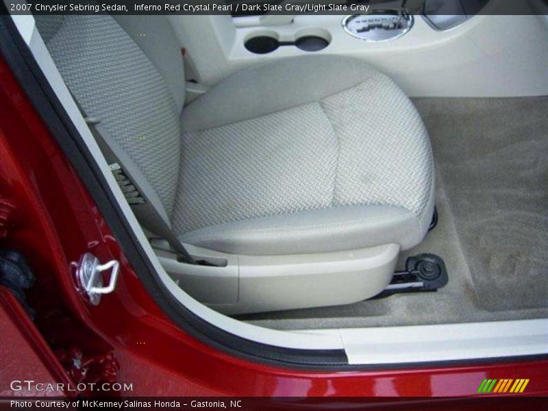 Inferno Red Crystal Pearl / Dark Slate Gray/Light Slate Gray 2007 Chrysler Sebring Sedan