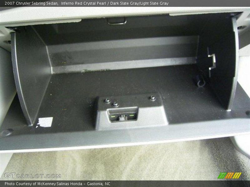 Inferno Red Crystal Pearl / Dark Slate Gray/Light Slate Gray 2007 Chrysler Sebring Sedan