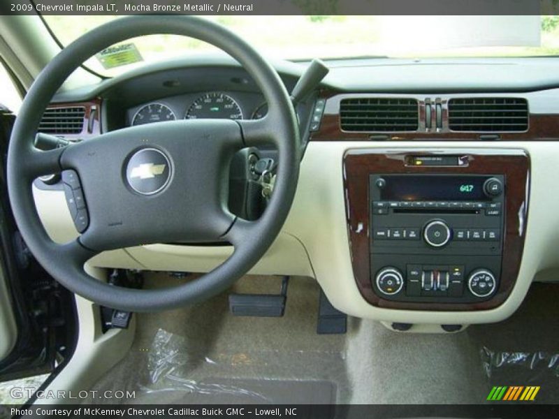 Mocha Bronze Metallic / Neutral 2009 Chevrolet Impala LT