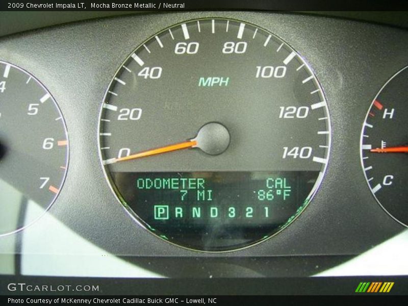Mocha Bronze Metallic / Neutral 2009 Chevrolet Impala LT