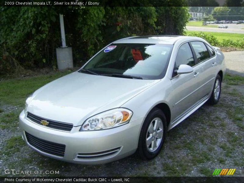 Silver Ice Metallic / Ebony 2009 Chevrolet Impala LT