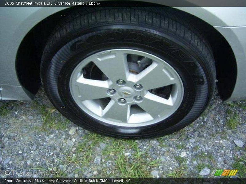 Silver Ice Metallic / Ebony 2009 Chevrolet Impala LT
