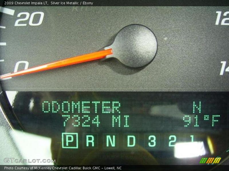 Silver Ice Metallic / Ebony 2009 Chevrolet Impala LT