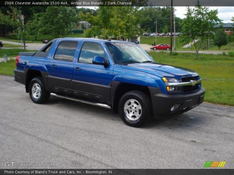 Arrival Blue Metallic / Dark Charcoal 2004 Chevrolet Avalanche 1500 4x4