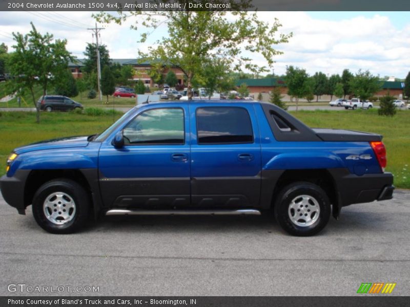 Arrival Blue Metallic / Dark Charcoal 2004 Chevrolet Avalanche 1500 4x4