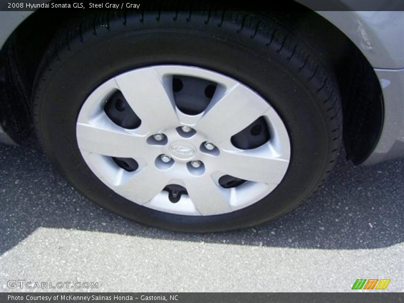 Steel Gray / Gray 2008 Hyundai Sonata GLS