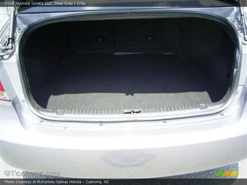 Steel Gray / Gray 2008 Hyundai Sonata GLS