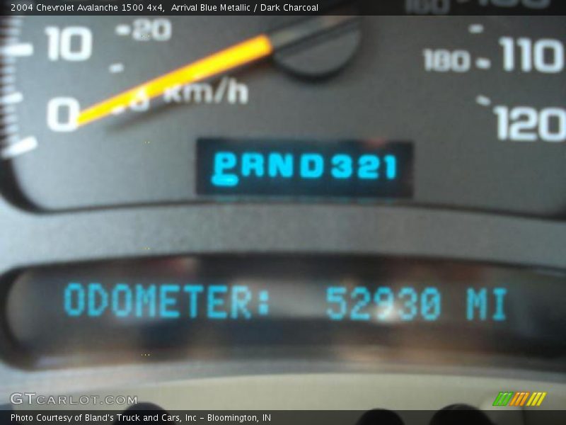 Arrival Blue Metallic / Dark Charcoal 2004 Chevrolet Avalanche 1500 4x4