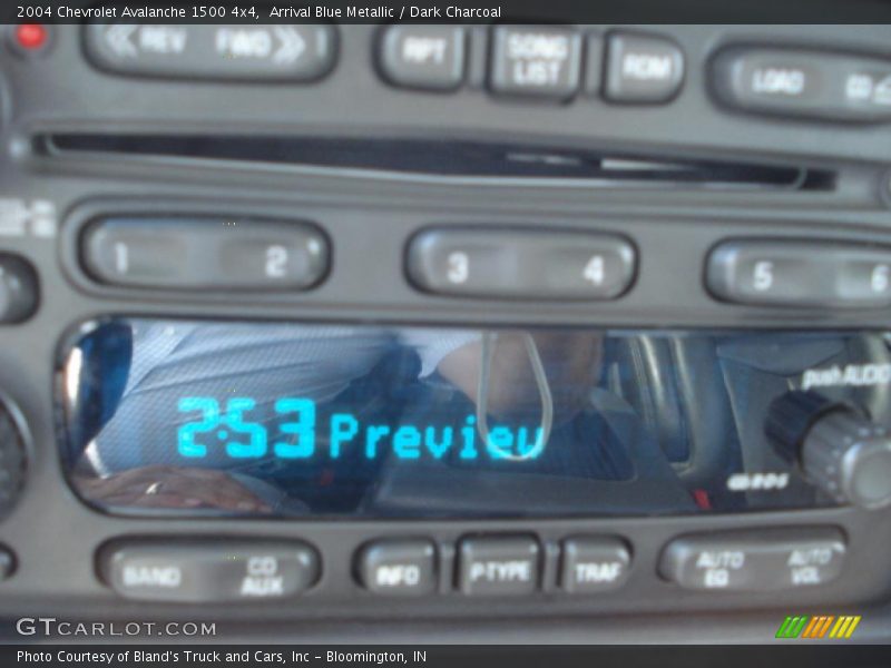Arrival Blue Metallic / Dark Charcoal 2004 Chevrolet Avalanche 1500 4x4