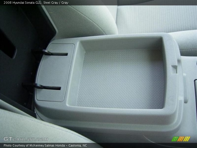 Steel Gray / Gray 2008 Hyundai Sonata GLS
