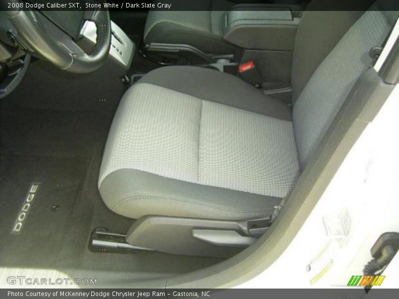 Stone White / Dark Slate Gray 2008 Dodge Caliber SXT