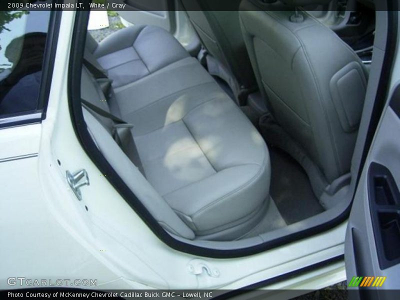 White / Gray 2009 Chevrolet Impala LT