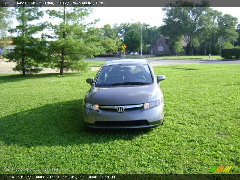 Galaxy Gray Metallic / Gray 2007 Honda Civic EX Sedan