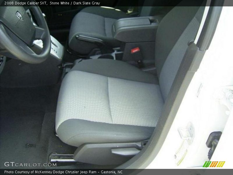 Stone White / Dark Slate Gray 2008 Dodge Caliber SXT