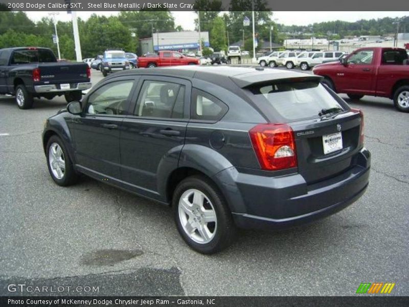 Steel Blue Metallic / Dark Slate Gray 2008 Dodge Caliber SXT