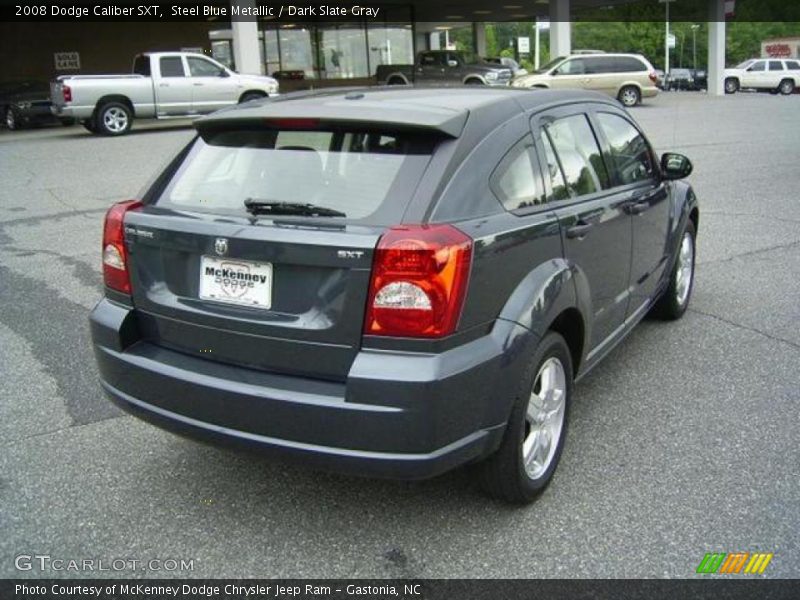 Steel Blue Metallic / Dark Slate Gray 2008 Dodge Caliber SXT