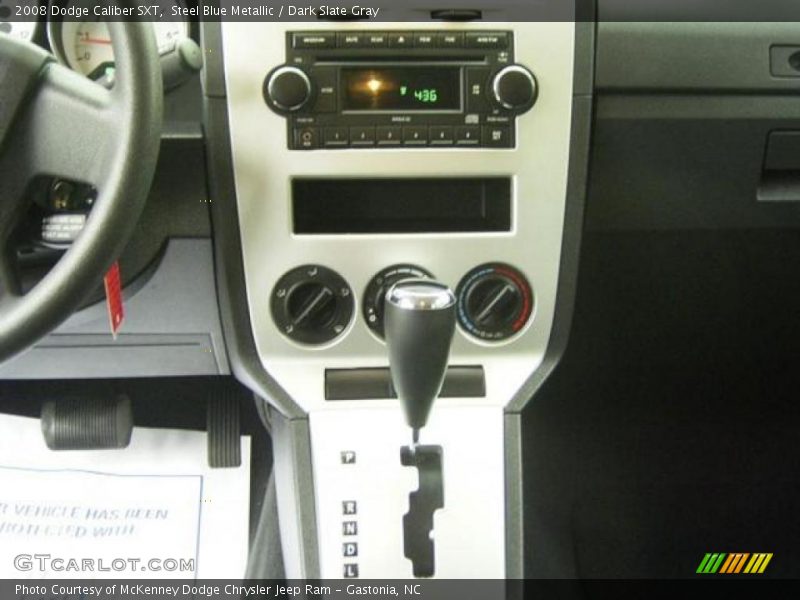 Steel Blue Metallic / Dark Slate Gray 2008 Dodge Caliber SXT