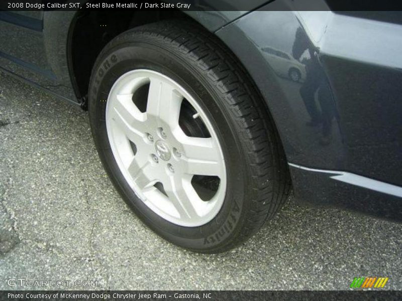 Steel Blue Metallic / Dark Slate Gray 2008 Dodge Caliber SXT