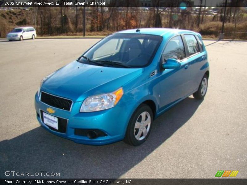 Tahiti Green / Charcoal 2009 Chevrolet Aveo Aveo5 LS
