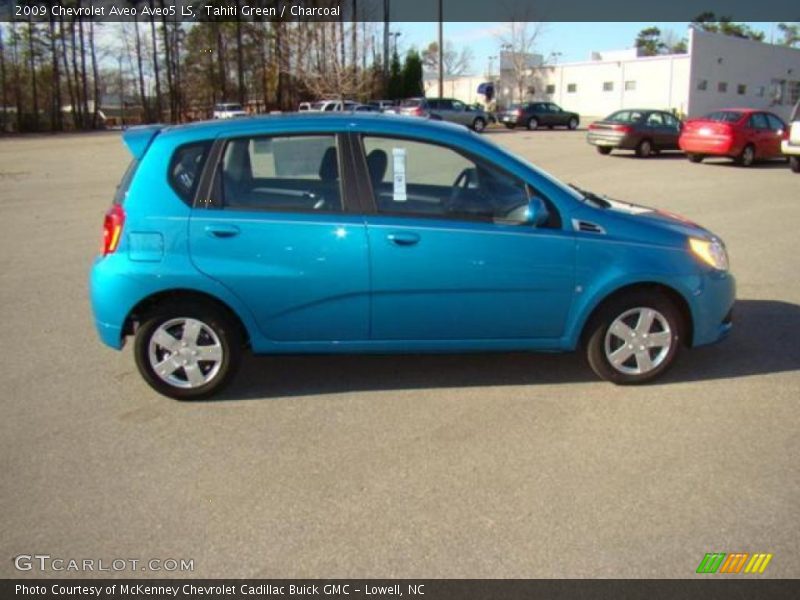 Tahiti Green / Charcoal 2009 Chevrolet Aveo Aveo5 LS