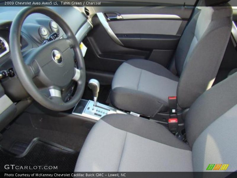 Tahiti Green / Charcoal 2009 Chevrolet Aveo Aveo5 LS